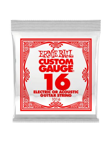 Styga el/ak gitarai Ernie Ball 1016 0.16