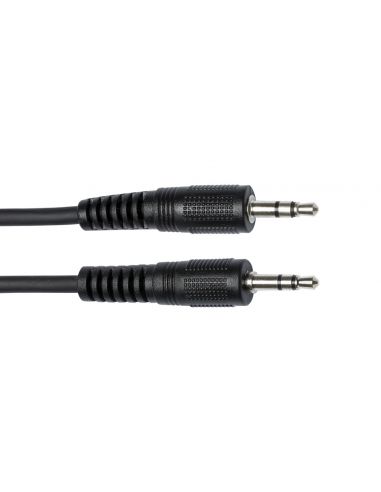 Stagg Stereo audio cable, mini jack/mini jack (m/m), 30 cm