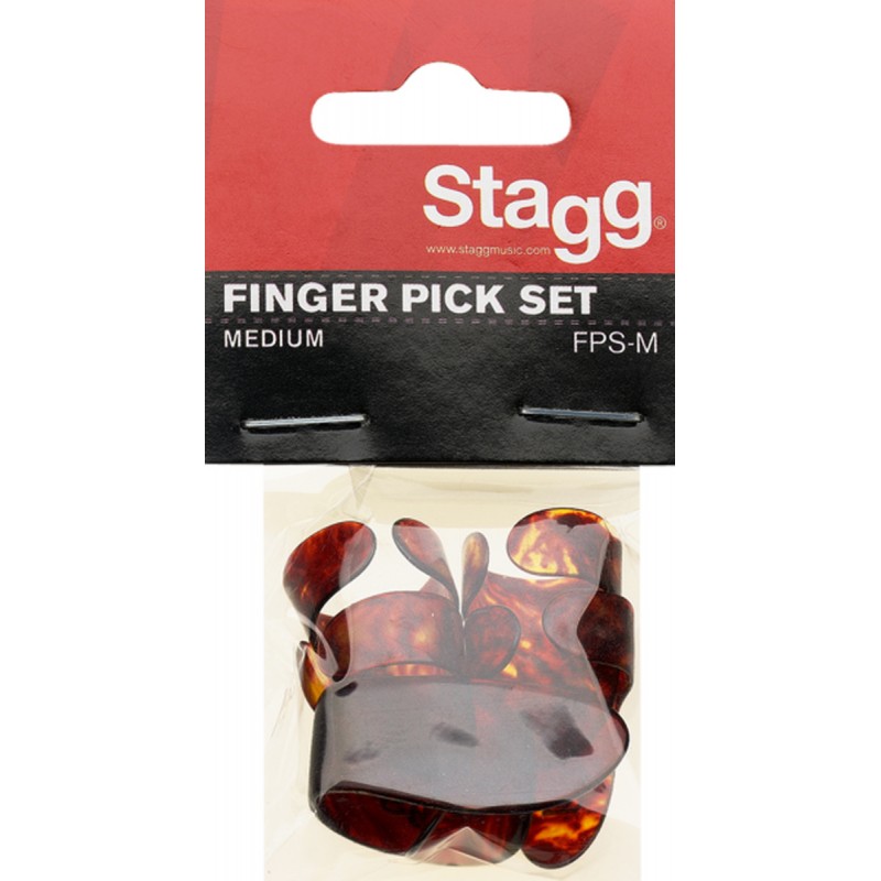 Set of fingers picks Stagg FPS-M