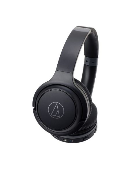 Belaidės ausinės Audio Technica  ATH-S200 BT BK