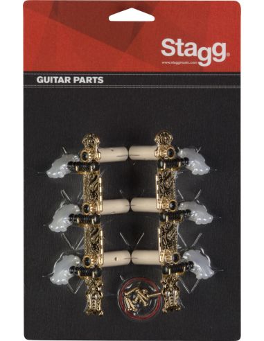 Įtempėjai klasikinei gitarai 3+3 Stagg KG360