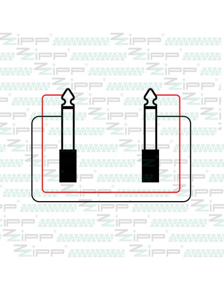 ZZIPP Instrument Cable JACK - JACK GREEN