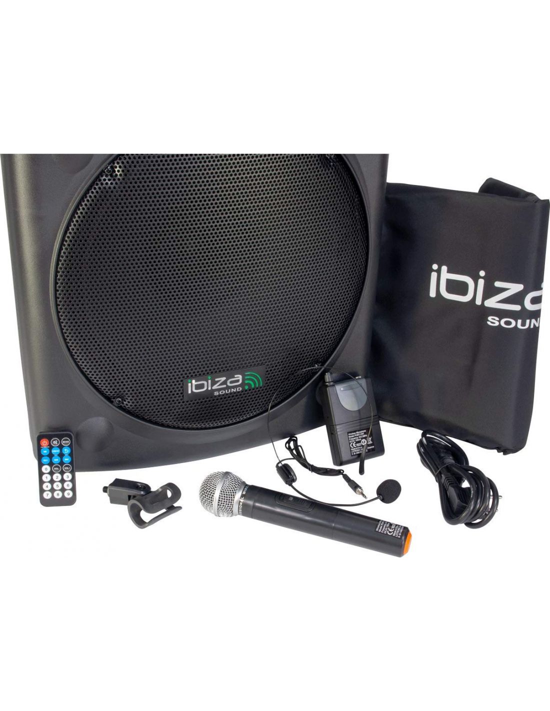 Ibiza Sound PORT15VHF-MKII Portable PA System - Speakers from Prebeat UK