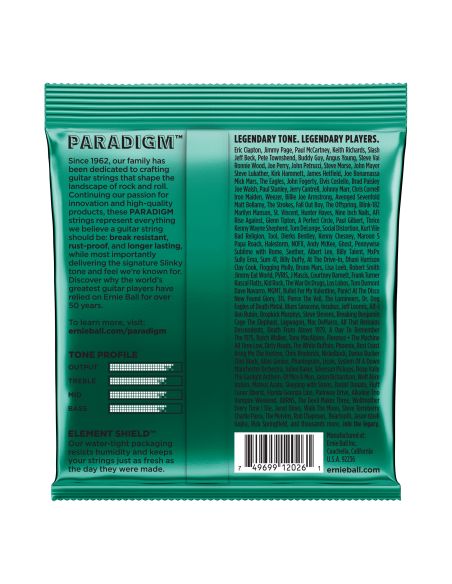 Ernie Ball Paradigm Not Even Slinky 12-56