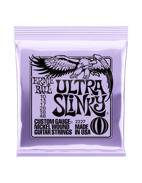 Stygos el. gitarai Ernie Ball Ultra Slinky 10-48