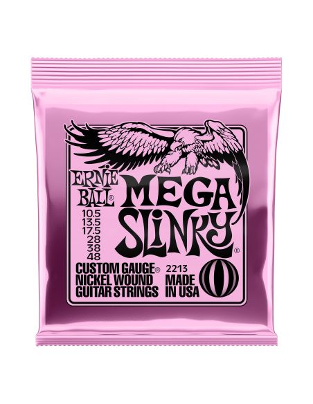 Stygos el. gitarai Ernie Ball Mega Slinky 10.5-48