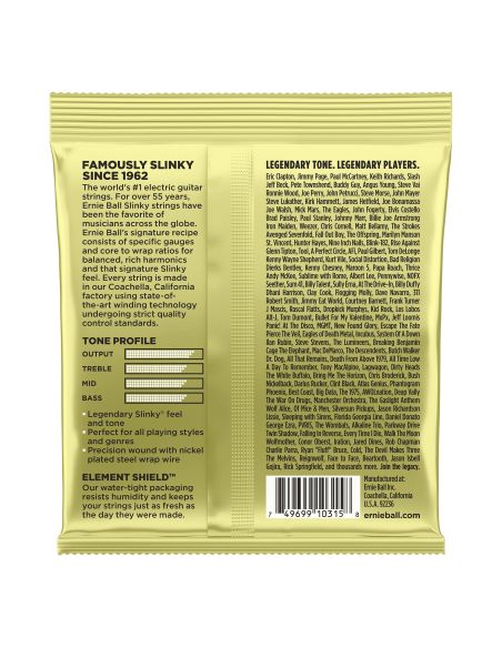 Ernie Ball Mammoth Slinky 12-62