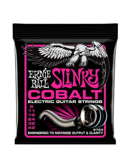 Stygos el. gitarai Ernie Ball Super Slinky Cobalt 9-42