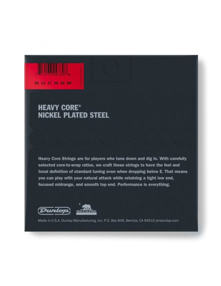 Dunlop Heavy Core Heavy Electric Strings Set 10-60