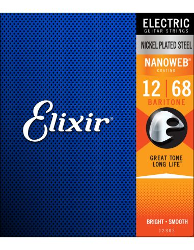 Stygos el. gitarai Elixir 12302 Nanoweb 12-68