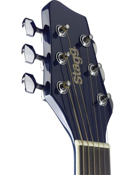 Elektro-akustinė gitara Stagg SA20ACE BLUE