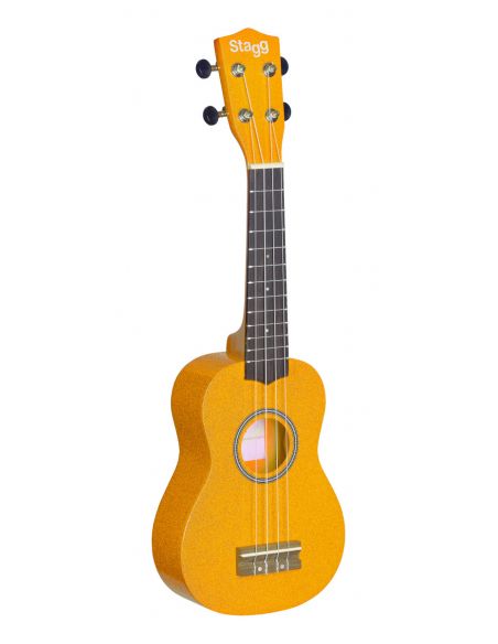 Soprano ukulele + gigbag Stagg US-LEMON