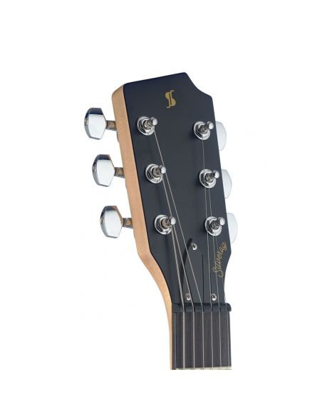 Electric guitar Stagg SVY NASH BK