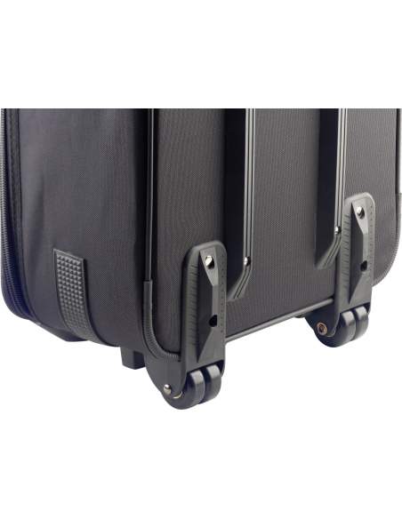 Case for keyboard with wheels and handle Stagg