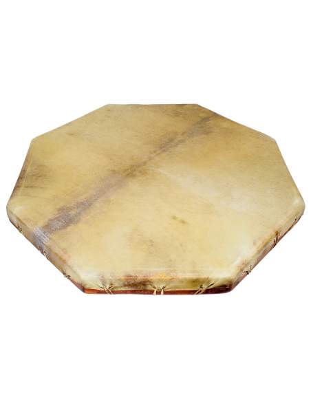 Shaman drum octagon 70cm Terre