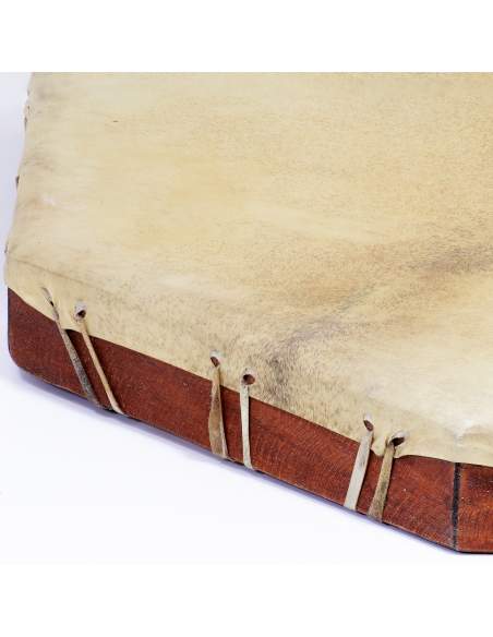 Shaman drum octagon 70cm Terre