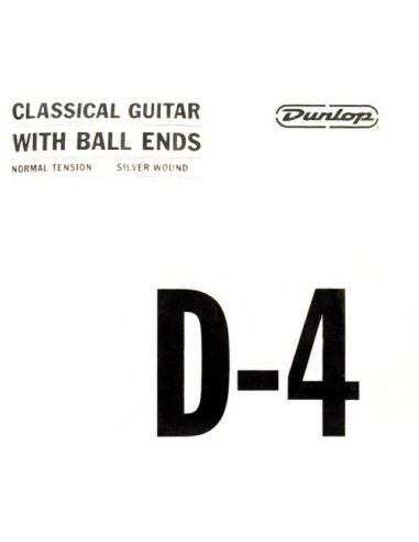 D-4 string Ball-End for Classical guitar Dunlop DCV04DNB