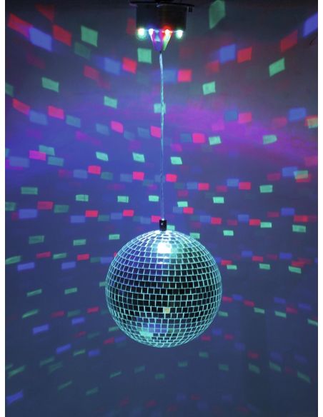 EUROLITE LED Mirror Ball with Motor FC 20cm