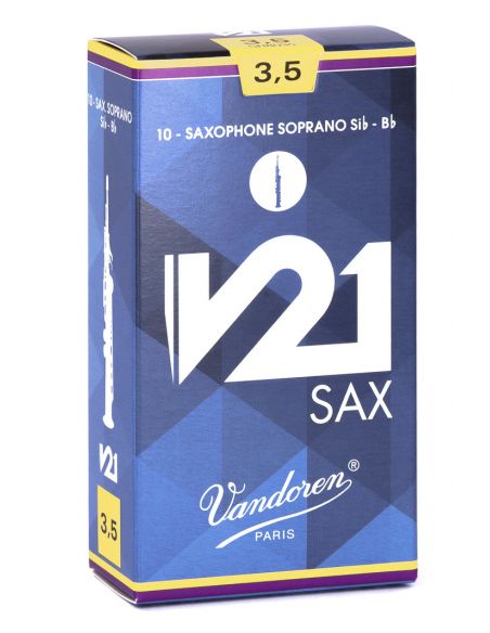 box of 10 soprano V21 reeds nÃ¸ 3,5