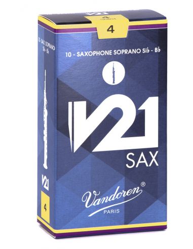 box of 10 soprano V21 reeds nÃ¸ 4