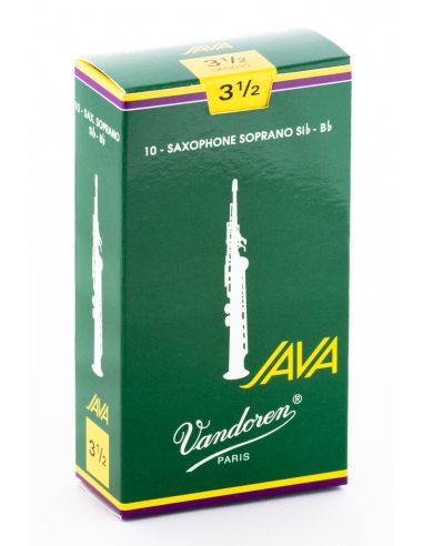 Box of 10 Java soprano sax reeds n 3,5