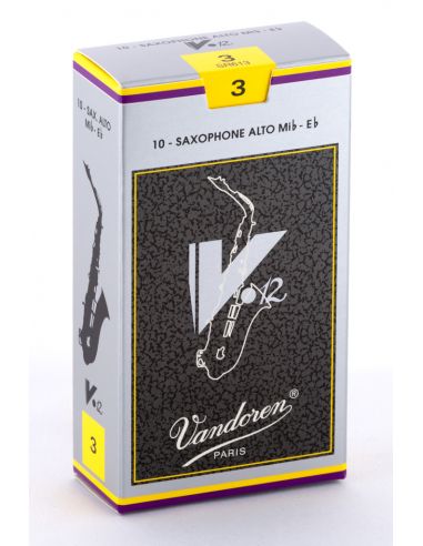 box of 10 alto sax V12 reeds 3