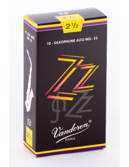 Box of 10 jaZZ alto sax reeds n 2,5