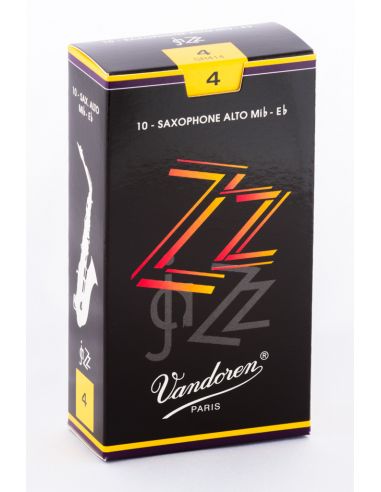 Box of 10 jaZZ alto sax reeds n 4