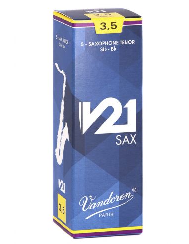 box of 5 tenor V21 reeds nÃ¸ 3,5