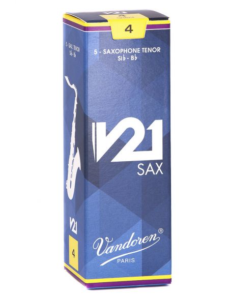 box of 5 tenor V21 reeds nÃ¸ 4