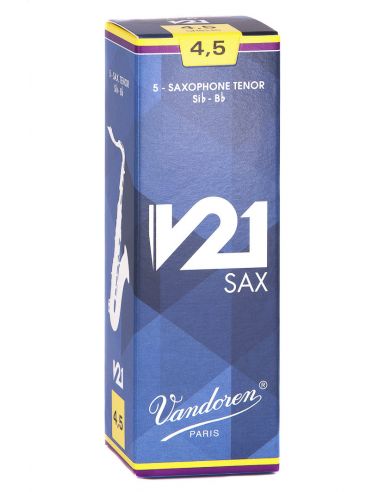 box of 5 tenor V21 reeds nÃ¸ 4,5