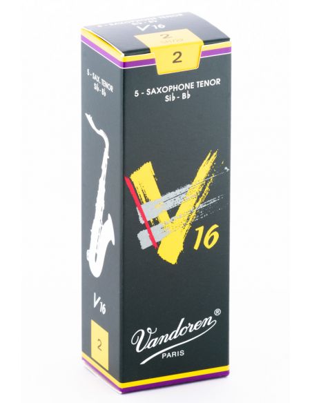 Box of 5 V16 tenor sax reeds n 2