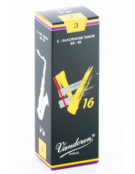 Box of 5 V16 tenor sax reeds n 3