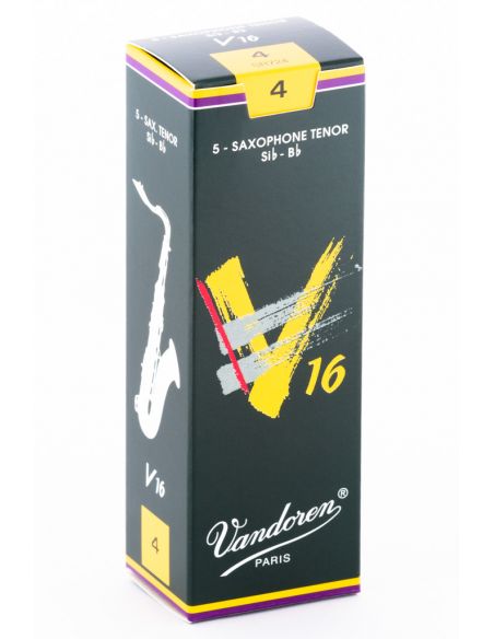 Box of 5 V16 tenor sax reeds n 4