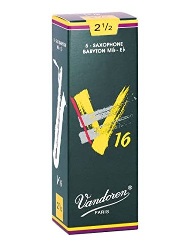 box of 5 baritone V16 reeds 2,5