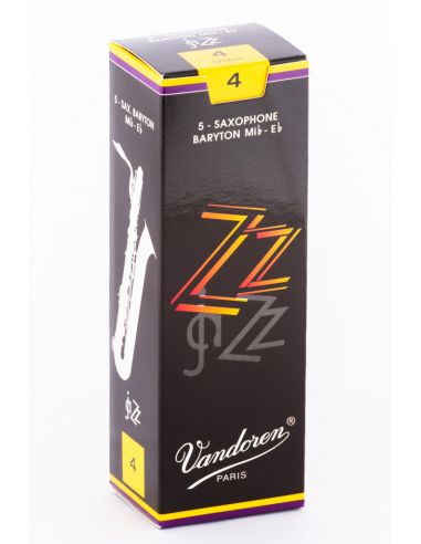 Box of 5 jaZZ baritone sax reeds n 4