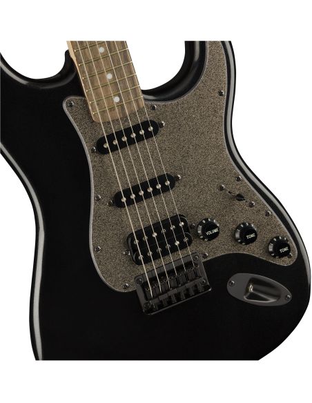 FSR Bullet® Stratocaster® HT HSS, Laurel Fingerboard, Black Metallic