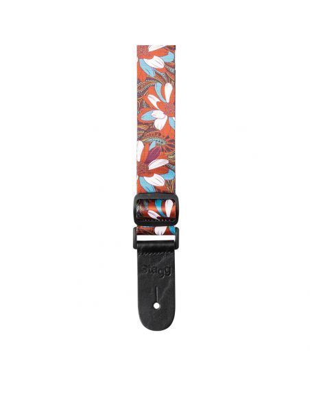 Ukulele strap Stagg STE UKEFLOW BRW