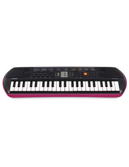 Casio SA-78 Mini Size Keyboard with Mini Keys (Pink). Adaptor not included