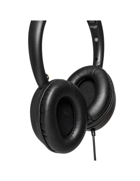 HiFi Deluxe Stereo Headphones, dynamic type, "closed back" design