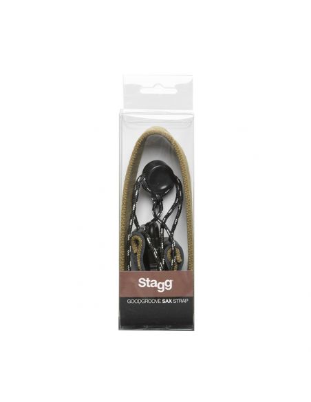 Saxophone strap Stagg SAX STRAP4 OL