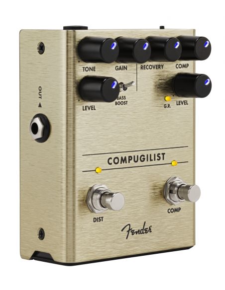 Pedal for electric guitar Fender COMPUGILIST® COMPRESSOR/DISTORTION