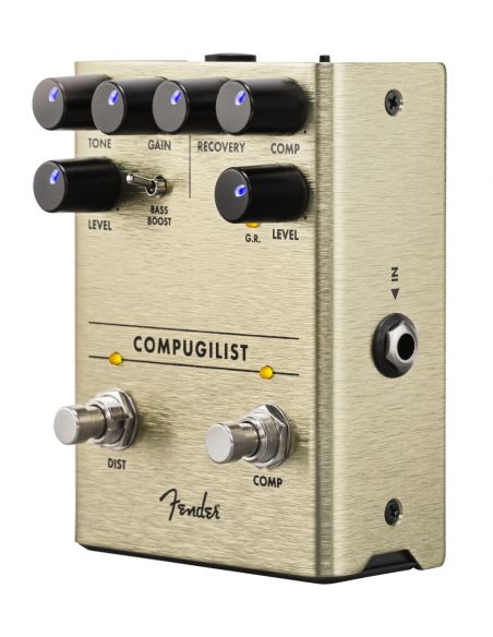 Pedal for electric guitar Fender COMPUGILIST® COMPRESSOR/DISTORTION