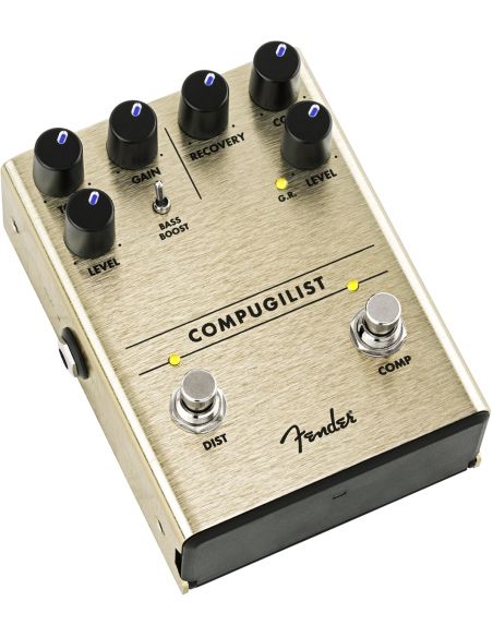 Pedal for electric guitar Fender COMPUGILIST® COMPRESSOR/DISTORTION