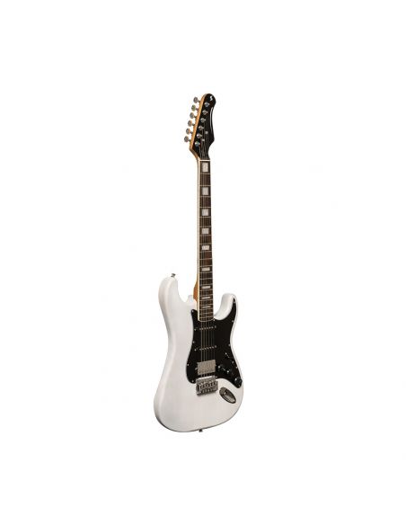 Electric guitar Stagg SES-60 WHB