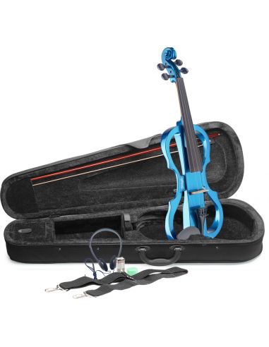 Electric violin set Stagg EVN X-4/4 MBL | Muzi.lt