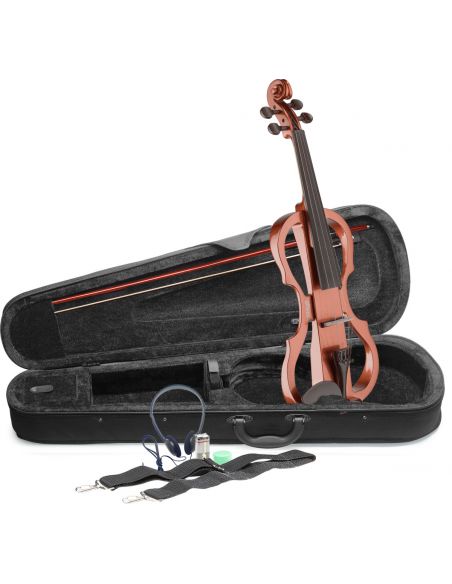 Electric violin set Stagg EVN X-4/4 VBR