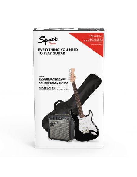 Elektrinės gitaros komplektas Fender Squier Strat + Frontman 10G