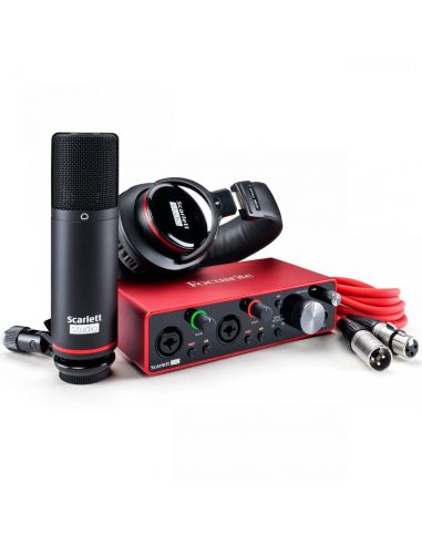 Įrašų kūrimo komplektas Focusrite Scarlett 2i2 Studio 3rd Gen