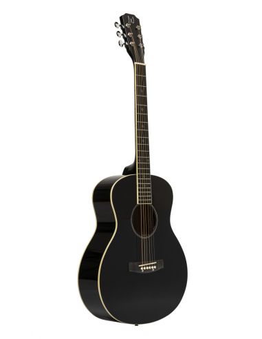 Acoustic travel guitar with solid spruce top, Bessie series